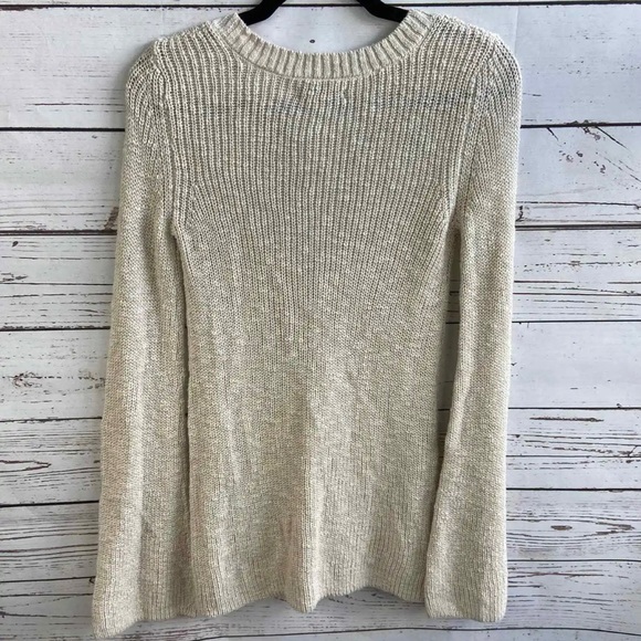 AMERICAN EAGLE OUTFITTERS CREAM SWEATER SIZE X-SMALL - Picture 3 of 8